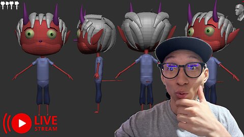 🔴Late night ZBrush Sculpting and some gesture drawings