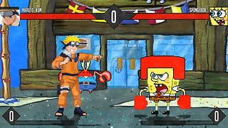 MUGEN - NARUTO KUN vs. Spongebob - Download