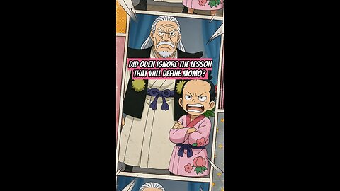 Did Oden Ignore The Lesson That Will Define Momo? #onepiece #strawhats #eloypiece