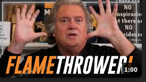Steve Bannon Torches Israeli Agents/Fox News for Pushing The Trump Administration Into War With Iran