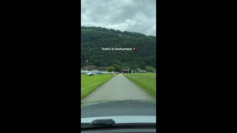 World's most unique traffic in Switzerland