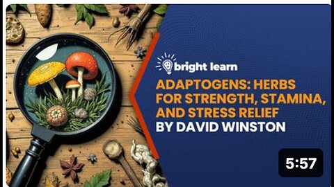 "Adaptogens: Herbs for Strength, Stamina & Stress Relief by Winston & Maimes - BrightLearn"