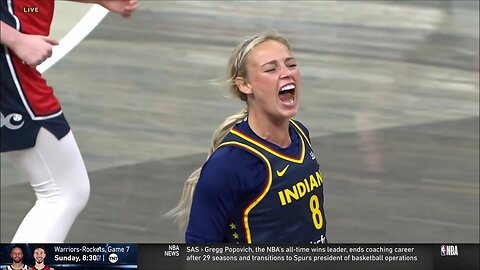 🔥 Sophie Cunningham highlights (21pts) in Indiana Fever win | WNBA women's basketball