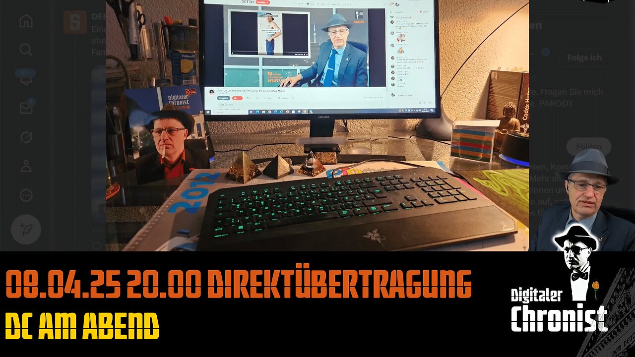 Aufzeichnung vom 08.04.25 Direktübertragung DC am Abend