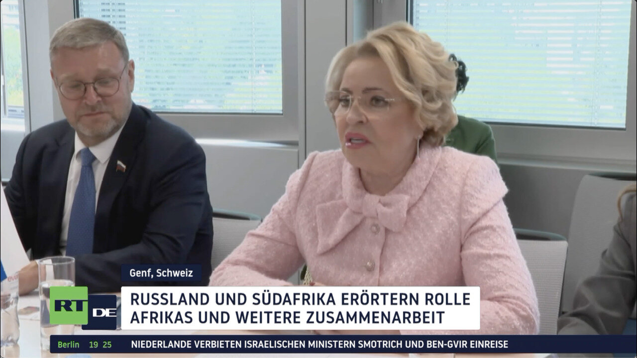 Matwijenko in Genf: Zeichen wachsender Gesprächsbereitschaft