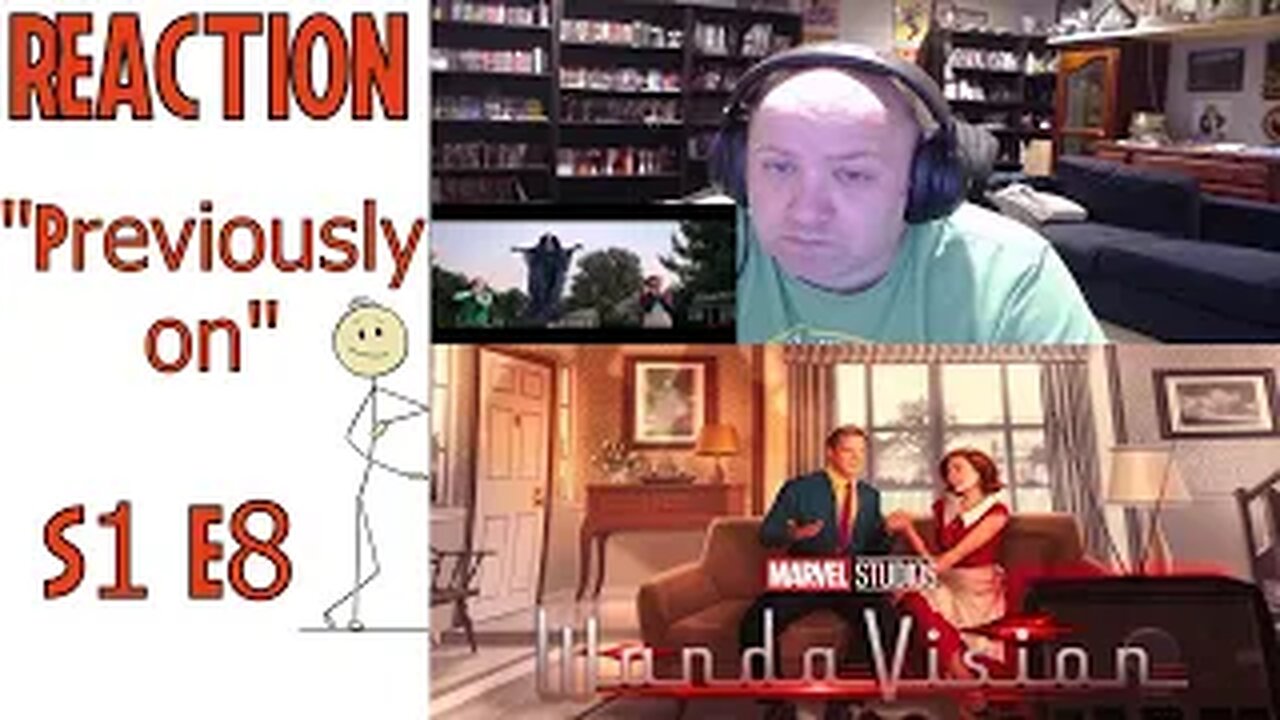 WandaVision S1 E8 Reaction "Previously On"