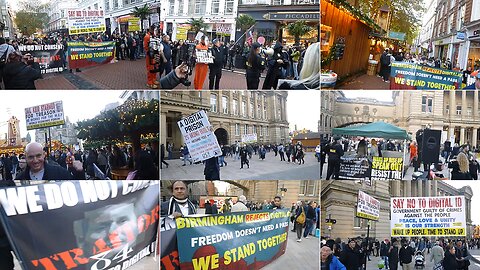 Birmingham 14: NO to DIGITAL ID – GOVERNMENT GUILTY of CRIMES AGAINST the People. Time to STAND UP!