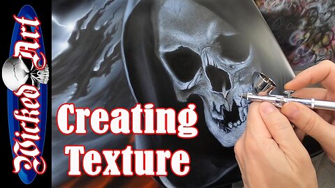 Airbrushing Texture