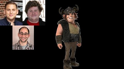 Animated Voice Comparison- Snotlout (How to Train Your Dragon)