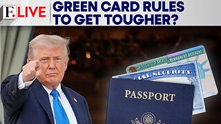 Trump’s New Policy May Limit Green Cards for Citizens of Travel-Ban Countries | Firstpost Live