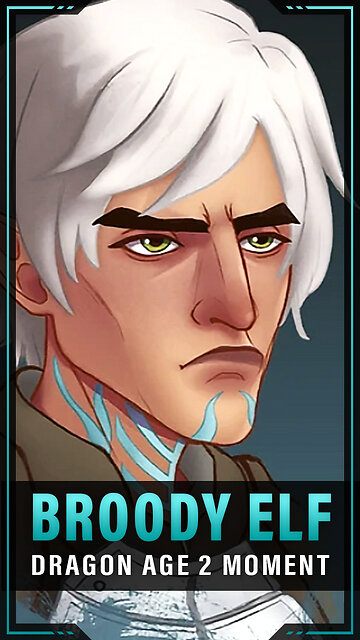 Broody Elf | Dragon Age 2 Moment