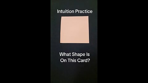 Practice Your Intuition (9)