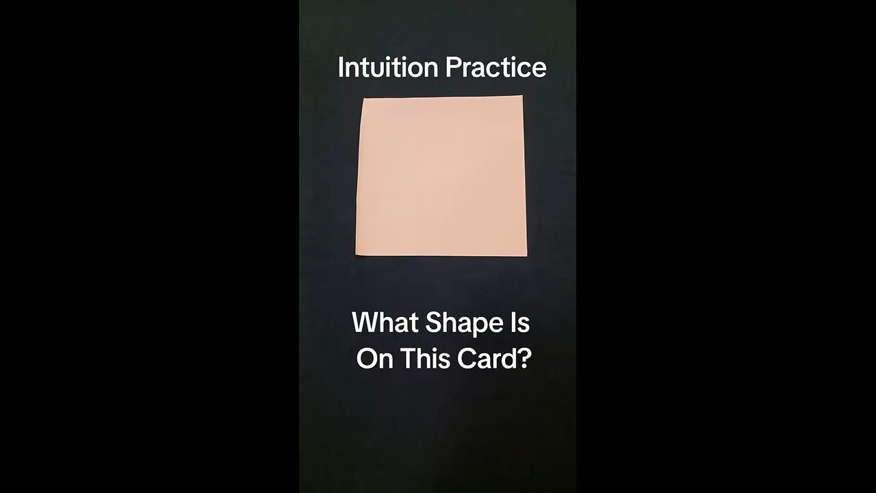 Practice Your Intuition (9)