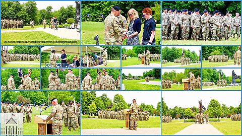 Changing of the Guard: 1-32 Infantry Regiment Senior Enlisted Advisors Ceremony