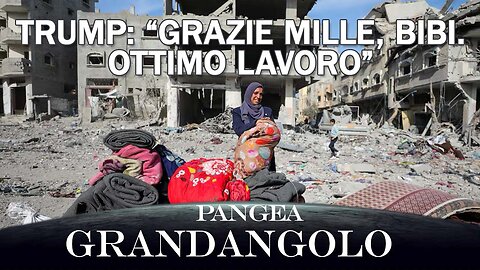 Trump: “Grazie mille, Bibi, ottimo lavoro” - 20251017 - Pangea Grandangolo