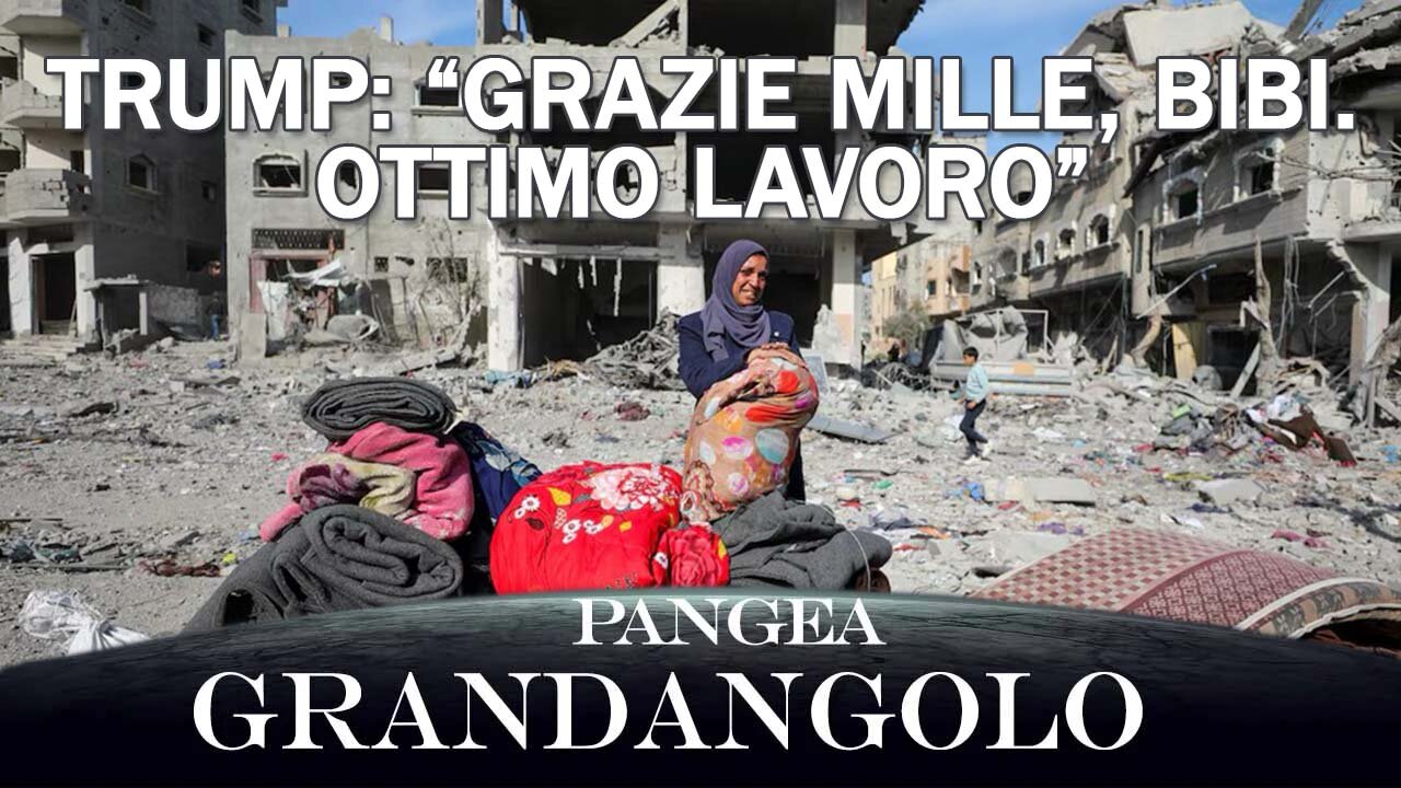Trump: “Grazie mille, Bibi, ottimo lavoro” - 20251017 - Pangea Grandangolo
