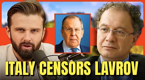 RUSSIAN FM LAVROV CENSORED IN ITALIAN NEWS INTERVIEW | UNDERSECRETARY OF STATE MICHELE GERACI