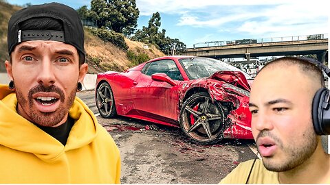 Kalkazian reacts Mat Armstrong | I BOUGHT THE CHEAPEST FERRARI 458 and I REBUILD IT IN 7 DAYS