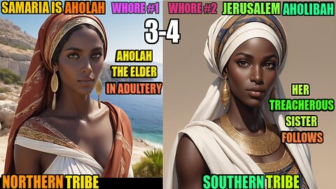 Aholah The Elder And Aholibah The Two Biggest Whores In The Bible 3-4