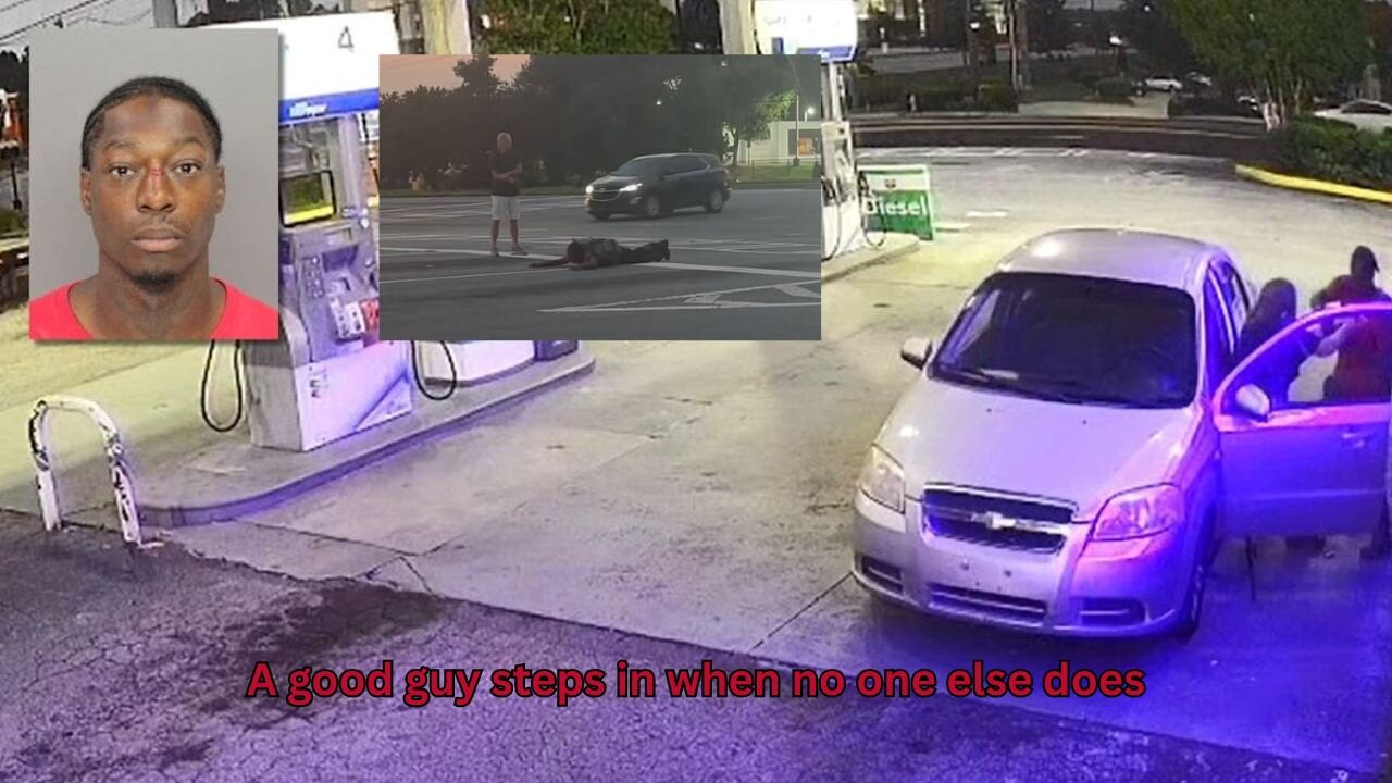 This how someone should act when someone else is being attacked, instead of filming it