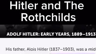 The true identity of Adolf Hitler and the name changers!