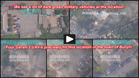 Sumy region: Russan Geran-2 UAV-s attack on the position of Ukrainian forces