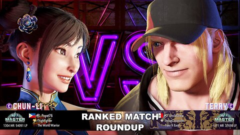 Kuya Kalbo SF6 Ranked Roundup. Chun Li Master Rank [Hori Fight Stick]