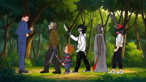 Michael vs Jason Voorhees, Chucky, Jeff the Killer, Chainsaw Man, Granny