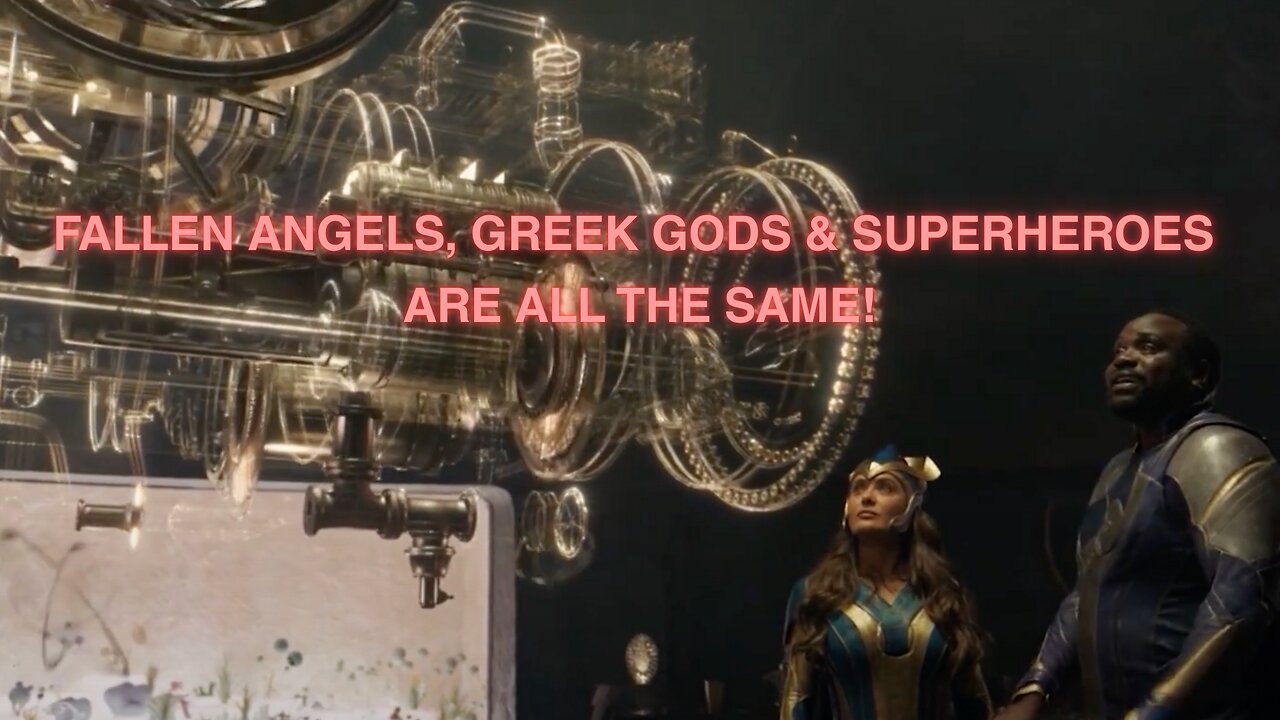 FALLEN ANGELS, GREEK GODS & SUPERHEROES ARE THE SAME