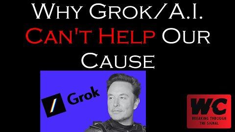 Why Grok/AI Can't Help Our Cause