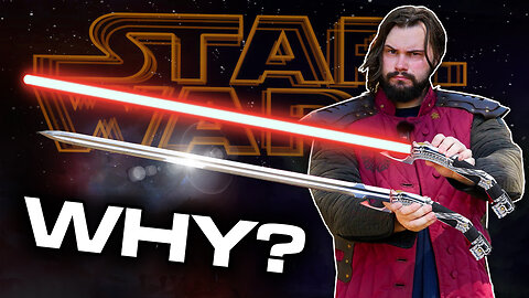 I Made a LIGHTSABER into a Razor Sharp SWORD!?