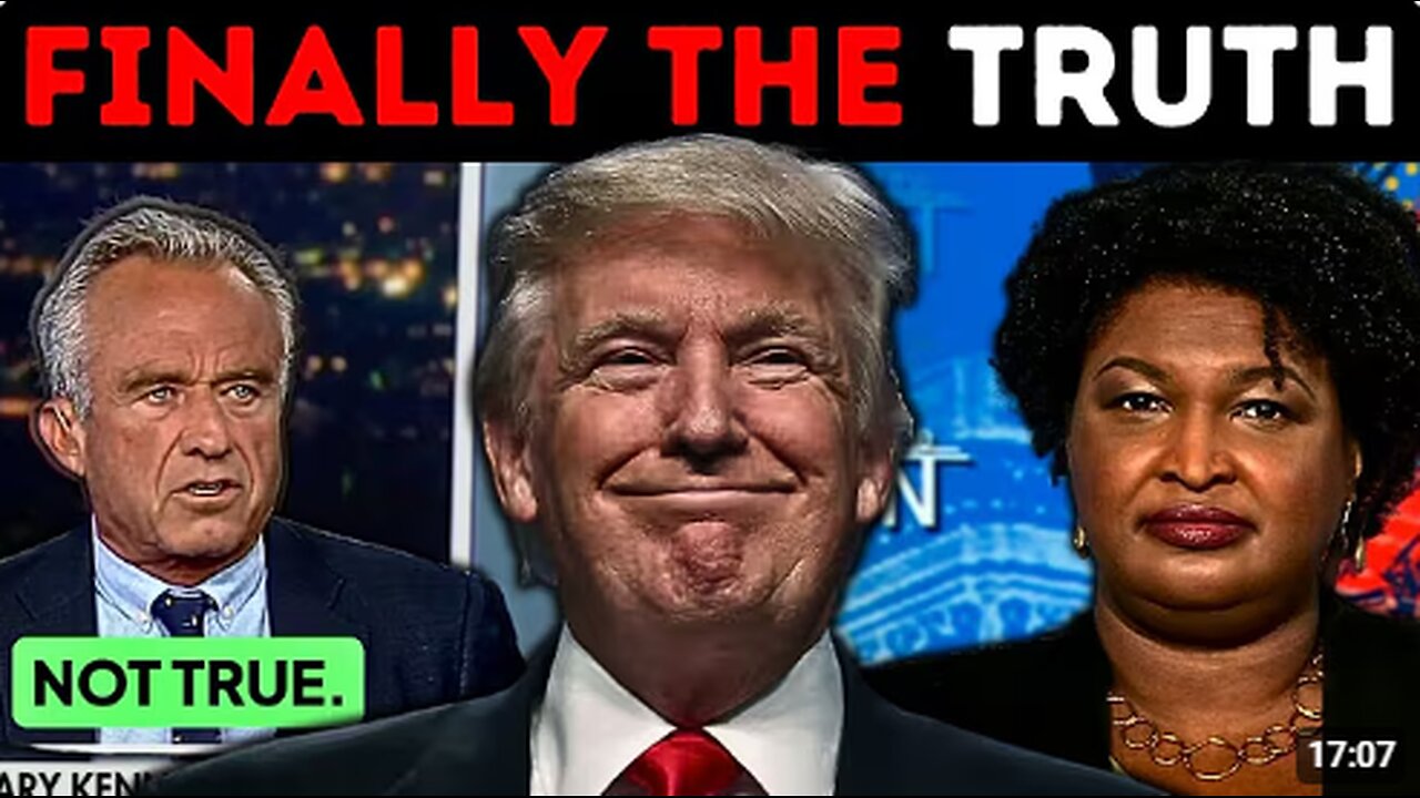 RFK Drops BOMBSHELL as Stacey Abrams NGO Under Microscope