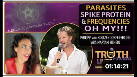 "Exploring Parasites, Spike Protein and Frequencies with Philipp von Holtzendorff-Fehling"