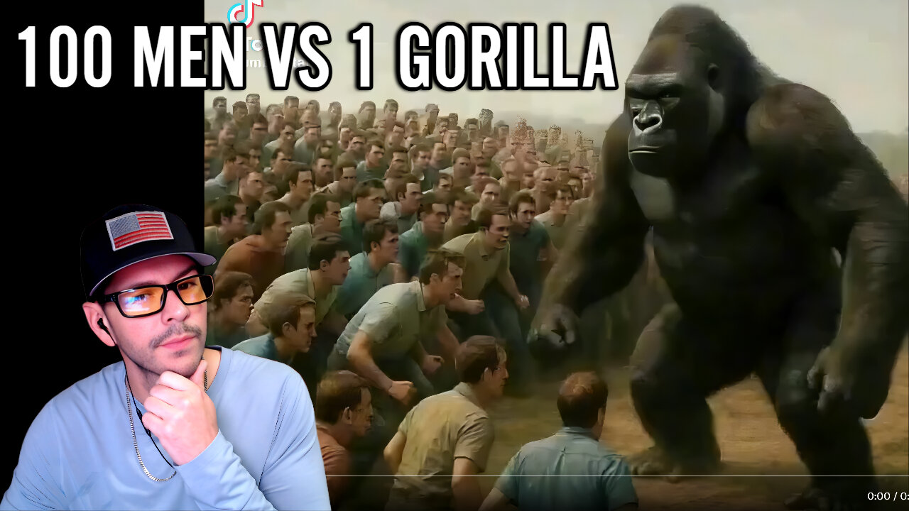 100 MEN VS 1 GORILLA , BETA BILL BELICHICK, BIG MIKE OBAMA