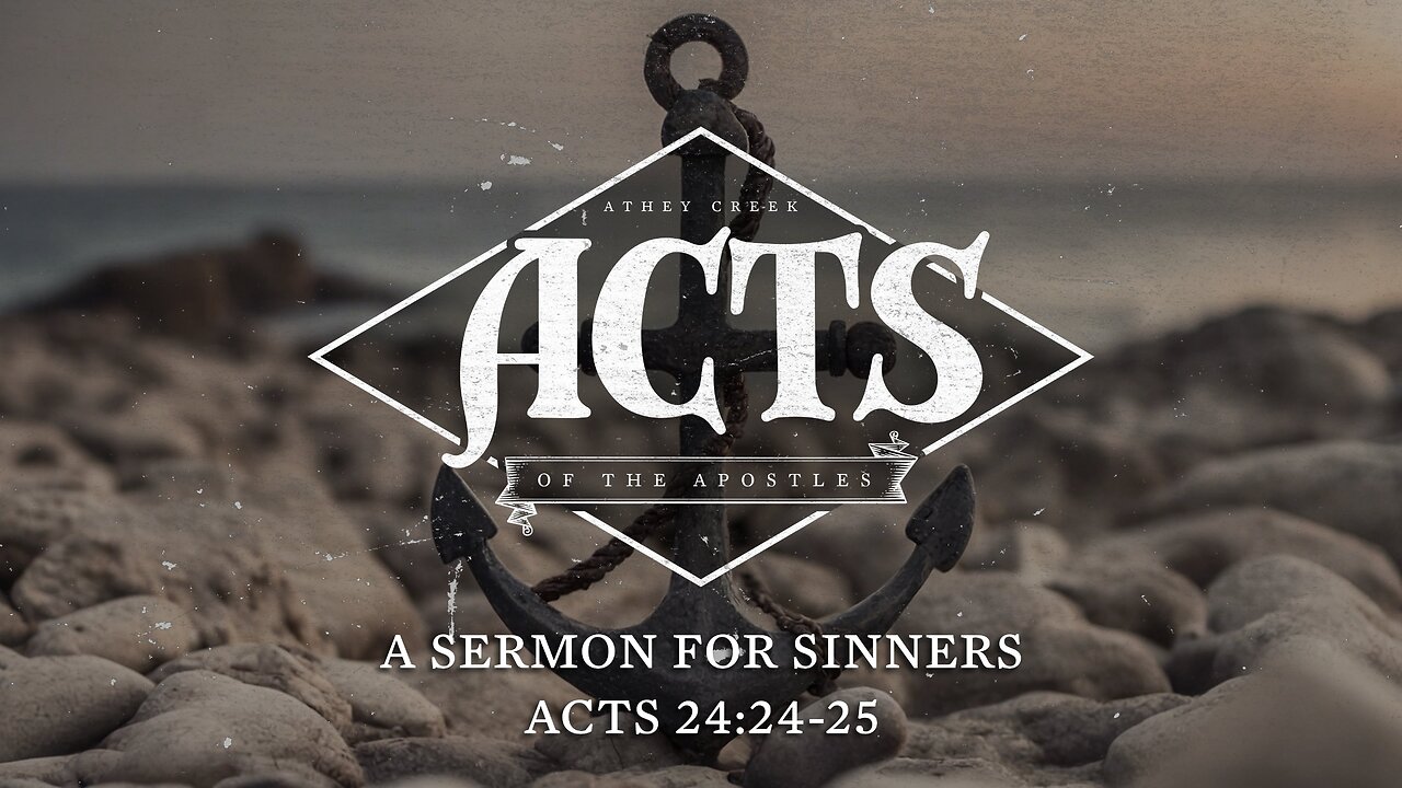 March 30, 2025 | A Sermon For Sinners - Brett Meador