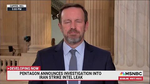 Sen. Murphy: It’s a Lie that the Nuclear Capacity of Iran Was Obliterated; ‘They Knew They Were Lying When They Said It’