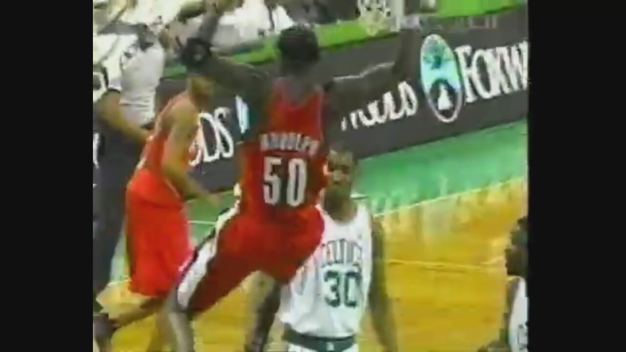 Zach Randolph 18 Points 4 Ast @ Celtics, 2003-04.