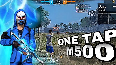 One Tap M500 Headshot King 👑 | Free Fire MAX