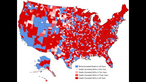 Deaths Exceeded Births in Nearly Half of U.S. Counties