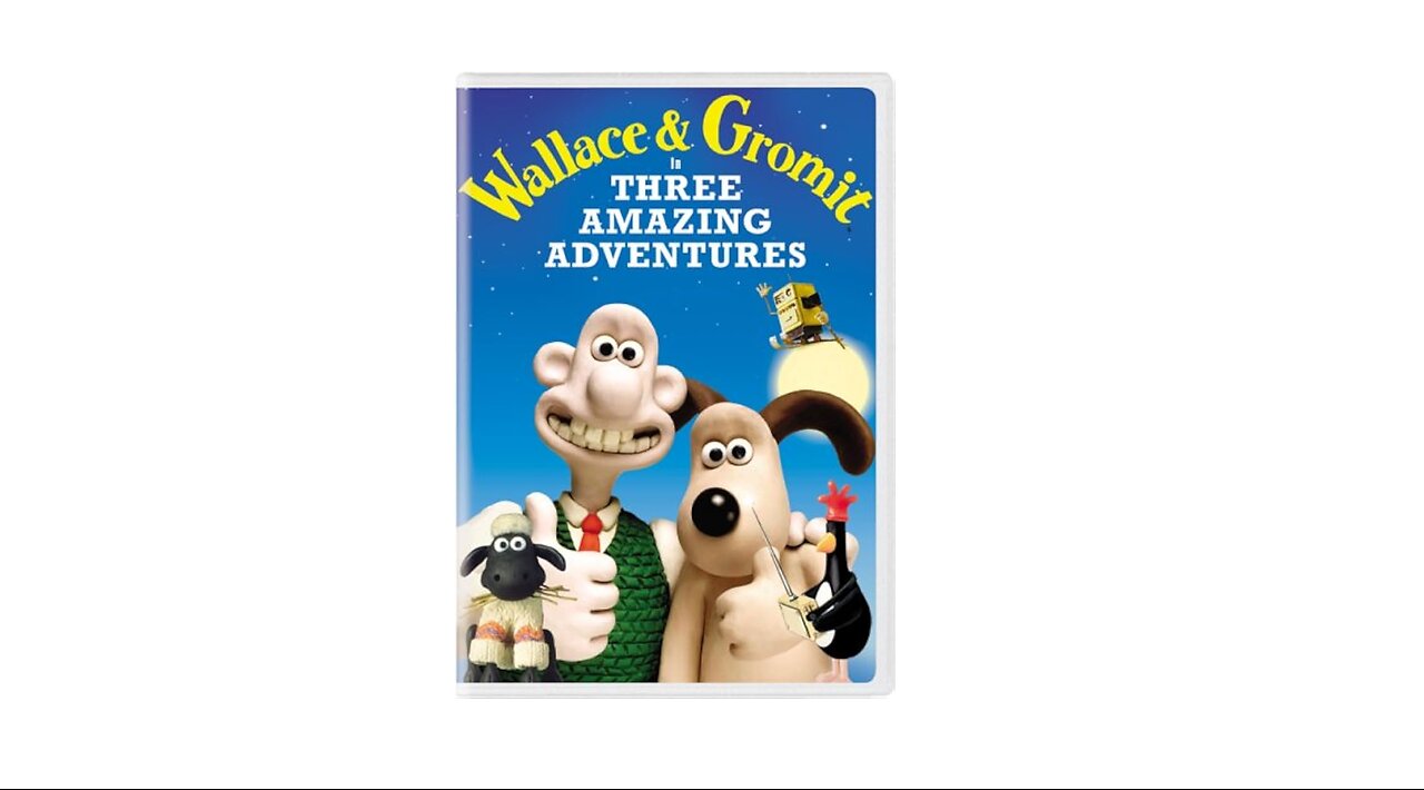 Wallace and Gromit in Three Amazing Adventure (2005 DVD)