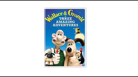 Wallace and Gromit in Three Amazing Adventure (2005 DVD)