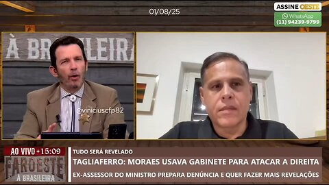 Ex assessor de Moraes afirma o escândalo.