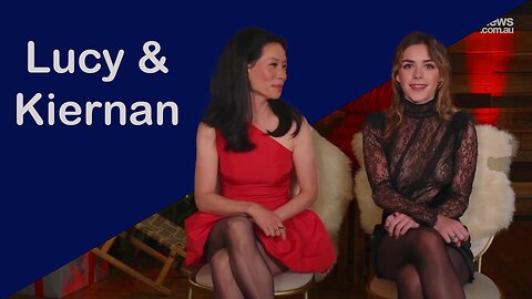 Lucy Liu & Kiernan Shipka 110624