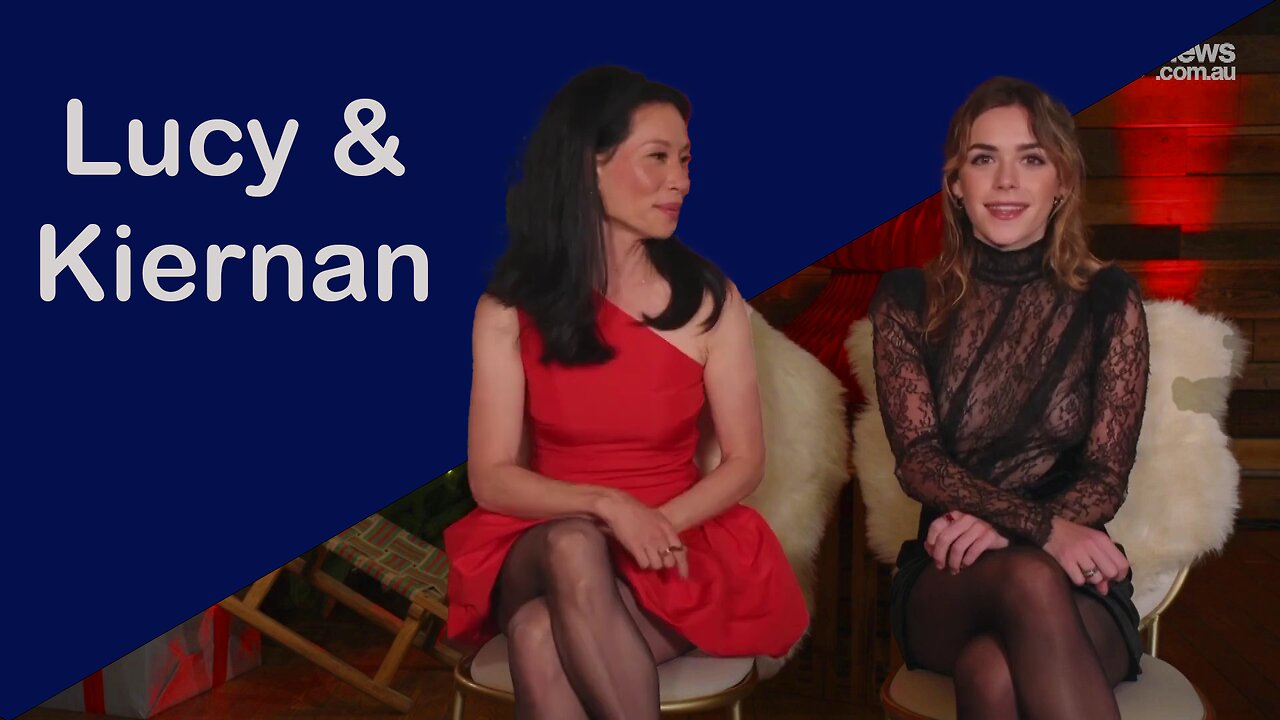 Lucy Liu & Kiernan Shipka 110624