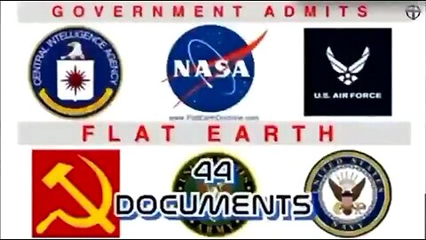 44 GOVERNMENT DOCUMENTS WHO PROOF FLAT EARTH! 🔥