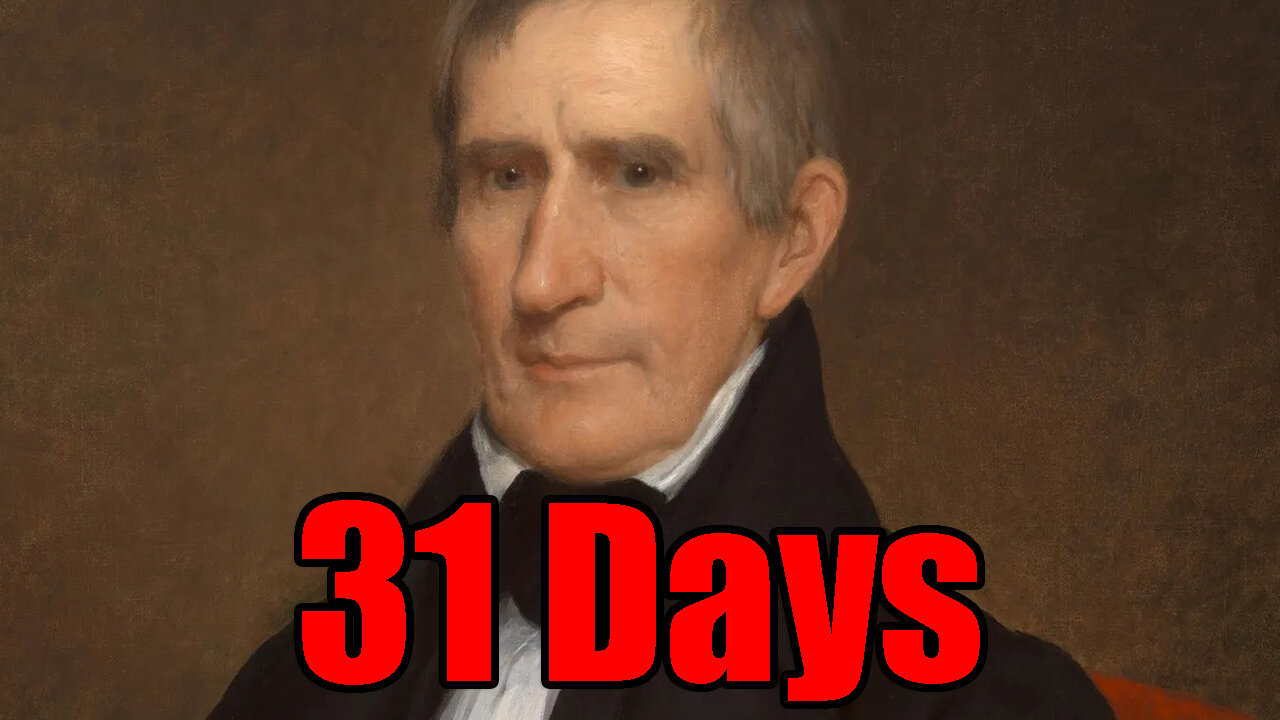 The shortest-term President in U.S. history
