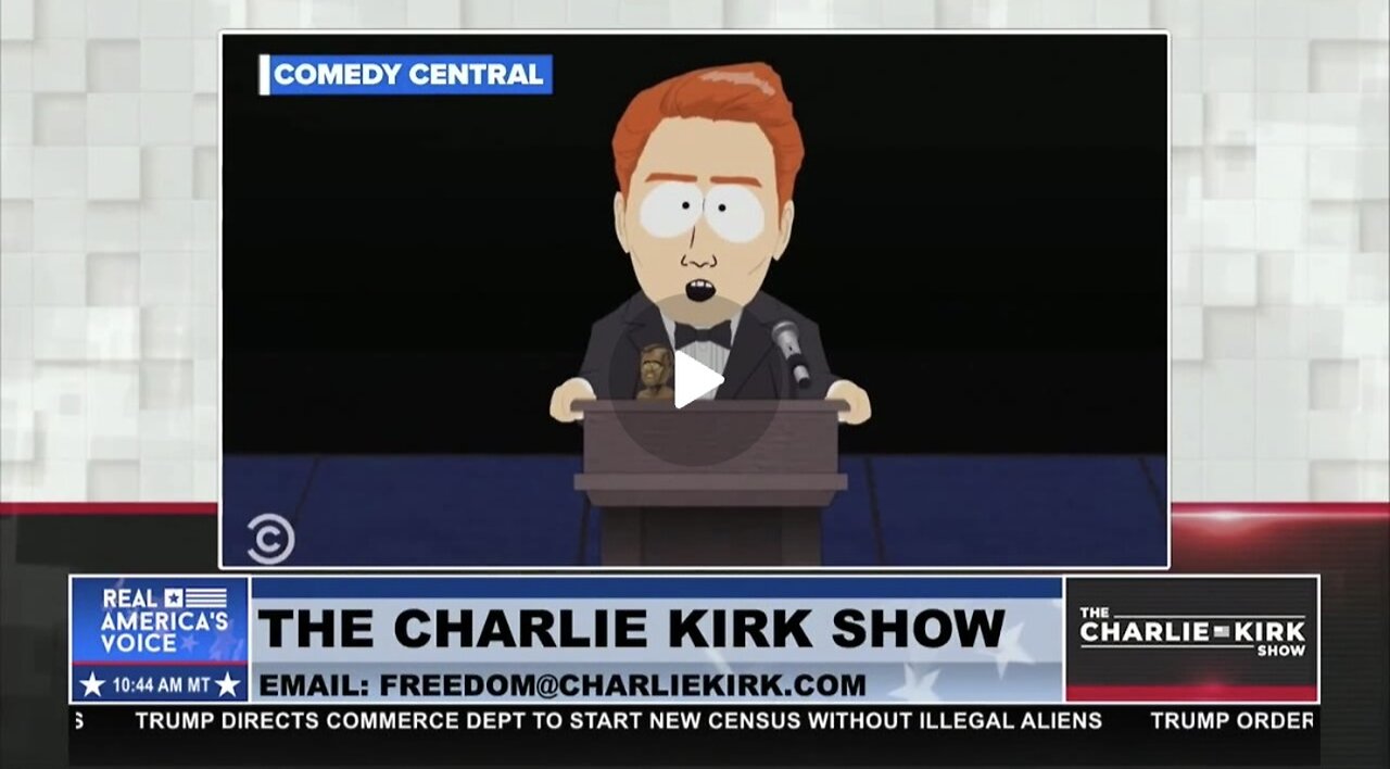 CHARLIE KIRK RESPONDS TO SOUTH PARK SHOUTOUT