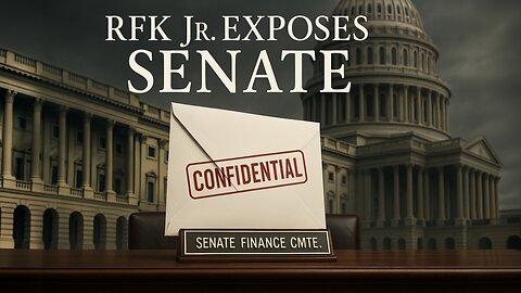 RFK Jr. Destroyed the Senate Finance Cmmte, Sanders, Warren Erupted