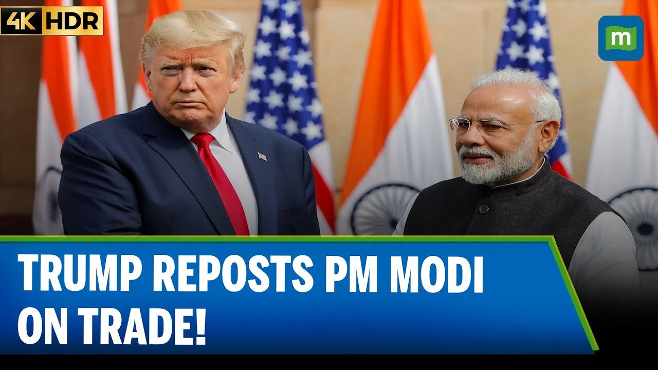 Breaking News | Donald Trump Reposts PM Modi’s Trade Talks Post on Truth Social