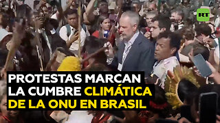 Cumbre climática de la ONU en Brasil enfrenta protestas